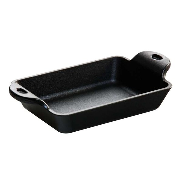 Lodge Cast Iron Rectangular Mini Server, PK6